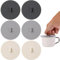 6 PCS Silicone Cup Covers Silicone Cup Lids Anti-dust Airtight Seal Lids Silicone Mug Cover Creative Mug Lids Reusable Silicone Coffee and Tea Cup Lids for Mugs Tea Cups Coffee Cup