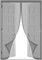 Zanzariera Magnetica 140 x 240 cm Zanzariera Magnetica per Porta Anti Zanzare Mosche Insetti Varie Taglie Zanzariere Magnetiche per Porte Finestre, Grigio