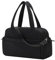 YoKelly Sporttasche Reisetasche Damen Klein - 12 inch Small Gym Bag Mit Nassfach, Gym Tasche Damen, Weekender, Schwimmtasche, Fitnesstasche 30x12x17cm-Schwarz
