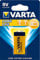 Varta 4122 50er-Pack Longlife Batterie Alkaline E Block für Feuermelder Rauchmelder Feuchtigkeitsmessgeräte, 9V