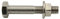 SC-Normteile® | Sechskantschrauben mit Schaft und Flanschmuttern (mit Sperrverzahnung) - M5x70 - (10 Stück) - Maschinenschrauben - DIN 931 / DIN 6923 - Edelstahl A2 (V2A) - SC931 / SC6923