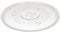 Qualtex 3 Lug 270mm Glass Turntable Plate Dish for Panasonic Microwaves