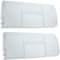 SPARES2GO Drawer Cover Flap Basket Handle Front for Beko Fridge Freezer (Pack of 2)
