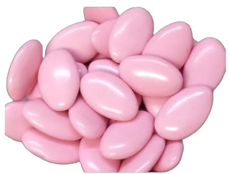 Coffret Dragée 1KG Rose Pale aux amandes