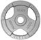 BODYPOWER 10Kg Tri Grip Cast Iron Olympic Weight Plates (x2)