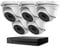 HILOOK BY HIKVISION 5MP CCTV KIT SECURITY SYSTEM 4K DVR CH+&5X 5MP GRAY ULTRA HD METAL HOUSING IP66 WATERPROOF IN/OUTDOOR DOME CAMERAS 20M NIGHT VISION EASY P2P EMAIL ALERT REMOTE VIEW (NO HDD)