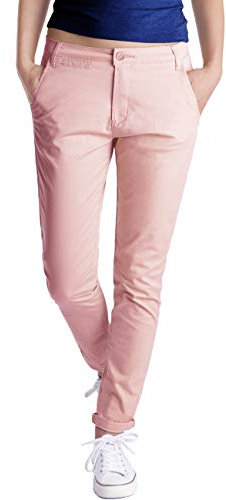 Fraternel Pantalon Chino Femme Rose M