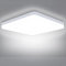 ASHUAQI LED Ceiling Light, 36W 6500K Daylight White Ceiling Lights, 3240LM Square Ceiling Lights for Kitchen, Bedroom, Hallway, Toilet, Porch, Lounge, Laundry, Dining Room, Balcony, Utility Room