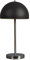 MiniSun | Contemporary Satin Nickel and Matt Black Dome Table Lamp | Table Lamps, Home Décor & Improvement Essential