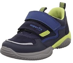 Superfit Jungen Storm Sneaker, Blau Hellgrün 8000, 40 EU