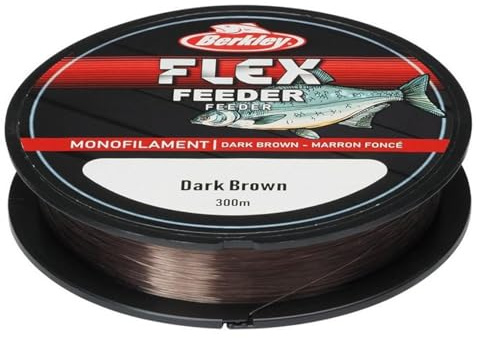 Berkley Flex SS-Monofilament-Angelschnüre – stark, geringes Gedächtnis, leicht zu knoten, sehr abriebfest, salzwasserfest – perfekt für Salz- und Süßwasser