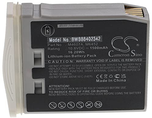 vhbw Akku kompatibel mit Philips IntelliVue X2 M3002A, M8002A Medizintechnik (1500 mAh, 10,8 V, Li-Ion)