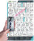 EverStretch Resistance Band Poster for Home Gym - with Video Instructions - Large 23 x 35 | Laminated Workout Chart | Resistance Band Workout Posters for Home Gym | Total Body Exercise Posters