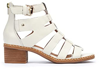 Pikolinos Absatzsandalen in Leder BLANES für Frauen Farbe NATA