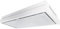 GURARI 343 WH 120, campana extractora empotrada 90 cm, cristal blanco/blanco/motor EBM/succión potente 1000 m³/campana de aire pulsado/ionización/campana de techo