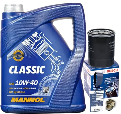 Ölfilter + 10W40 für MICRA K11 K12 C + C NOTE E11 PRIMERA