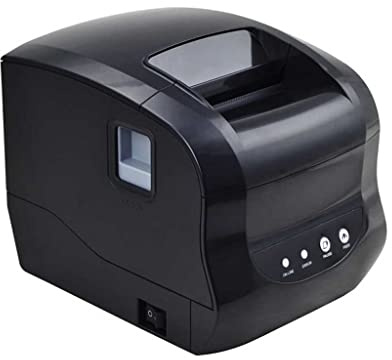 Thermo-Beleg-Etikettendrucker für Supermarkt-Barcode (D 21,2 x 14 cm)