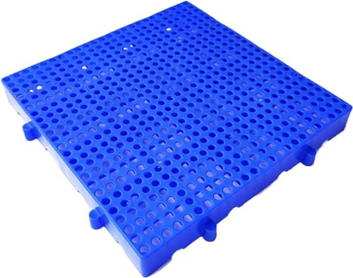 Gitterrost-Lüftungspalette Kunststoff-Palette, Wasserdichte, feuchtigkeitsbeständige Bodenpaletten, for die Lagerung von Küchenbalkons im Supermarkt, for Supermarktgaragen, Außenschränke(50x50x5cm)