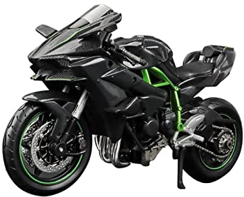 PuLaif Collezione 1:12 per Kawasaki Ninja H2R H2 R Moto Diecast Modello in Metallo Regali di Compleanno