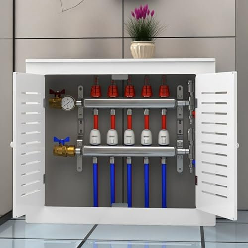 Cache-radiateur double porte haut – Cachez les tuyaux encombrés, décoration d'intérieur – Petits cache-radiateurs