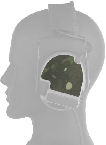 Bifrost Gear Next Gen Hook & Loop Panels + Fuzz Cover Set kompatibel mit Peltor Comtac Headsets (Multicam Tropic)