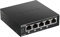 Switch 5 porte 10/100/1000 Mbps, 4 porte PoE, ideale per reti Soho e alimentazione di dispositivi come telecamere e punti di accesso.