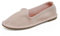 IF Fashion Ballerine Friulane Scarpe Veneziane da Donna in Camoscio Sintetico 8091 Rosa Cipria N.38