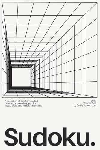 Minimalist Sudoku Aesthetic Style Pretty Brain Game Puzzle: Aesthetic Logic Puzzles for Focus and Calm – Minimalist Series, Volume One (Pretty Sudoku)