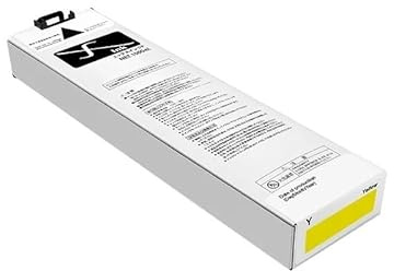 HEZHAOWH for R-so Co-Color Tintenpatrone S-6709G, S-6710G, S-6711G, S-6712G for 3150R, 7150R, 9150R Drucker, 1000 ml/Stück(S-6712G Yellow)