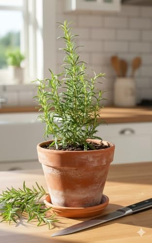 Rosmarinus officinalis,Gewürzpflanze,Küche,Garte,Kräuterpflanze,winterhart,30cm