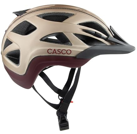 Casco Helm ACTIV Duplex Fahrradhelm, Champaign Grau, M