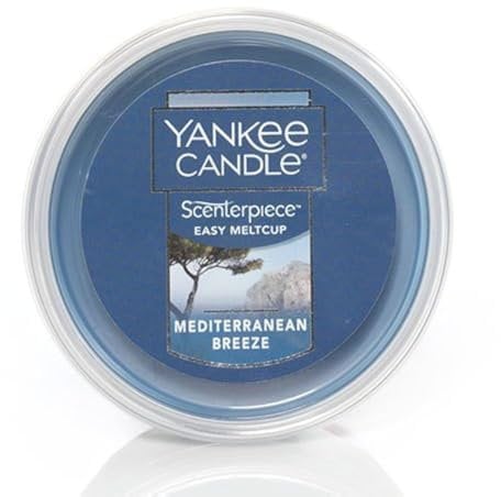 Yankee Candle Mediterranean Breeze Scenterpiece Easy MeltCup, Fresh Scent