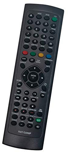 ALLIMITY RMT-D258P Reemplazo de Mando a Distancia para Sony HDD DVD Recorder RDR-DC200 RDR-DC105 RDRDC100 RDRDC105 RDR-DC100 RDR-DC205 RDRDC200 RDRDC205