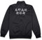 Karasuno High School Team Uniform Anime Cosplay Hinata Shoyo Kostüm Volleyball Jersey Baumwolljacke Gr. Large, Schwarz