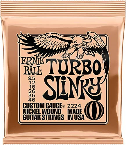 ErnieBall Slinky Nickel, Turbo 9,5-46