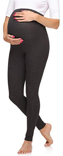 Merry Style Legging Long Grossesse Maternité Tenue Sport Femme MS10-297 (Mélange Foncé, XS)