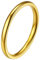 FaithHeart goldener hochgepoliert Vorsteckring für Damen Mädchen 2mm Stapelring Bandring Ehering Verlorbungsring Trauring mit Namen Text Gravur für Hochzeit Party