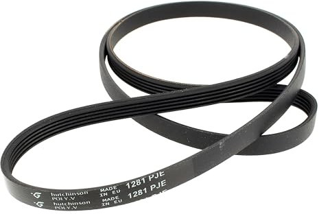 Courroie 1281j5 = 5pje1281, as0033204 pour Lave-linge Brandt