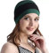 BISMAADH Kühlende Schlafmütze für Damen und Herren – Helmfutter, schweißableitende Beanie-Skullies, tägliche Arbeitskappe, Schwarz Grün, Einheitsgr��e