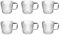 Secret de Gourmet - Lot de 6 Tasses à Café Nala 15cl Transparent