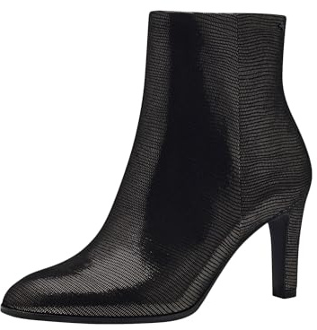 Tamaris Damen Absatzstiefelette Textil Trichterabsatz