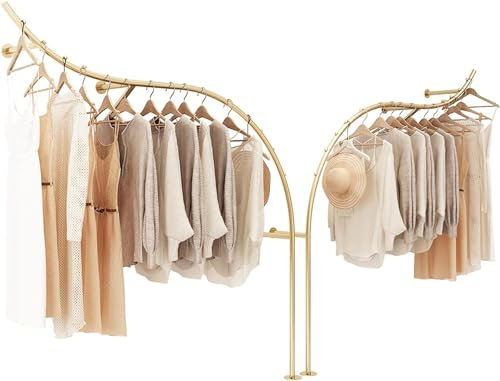 GeRRiT Kreativer Kleiderständer in Boutique-Bekleidungsgeschäften, Moderne industrielle Wandregale für Kleidung, Kleiderstange, Verkaufsständer, Regal