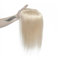 FUHAI-666 Haartopper für Frauen, Echthaar, Spitzen-Basis-Topper, 25,4–45,7 cm, brasilianisches Haar, glatte Haarteile, Clip-in-One-Piece-Haarverlängerungen für dünner werdendes Haar