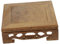 OFFSCH Soporte De Exhibición De Madera Para Macetas Base Cuadrada De Madera Para Flores Organizador Decorativo Para Interiores y Exteriores
