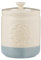 Mason Cash Home to Roost 1.3 l Utensil Holder Stoneware Folk-Inspired Hen and Cockerel Style, Kitchen Countertop Storage Jar, Durable, Everyday Kitchenware