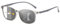 Lanomi Gleitsichtbrille Herren Damen Selbsttönende Gleitsicht Lesebrille Rechteck Progressive Multifokal Brille Photochrome Lesesonnenbrille mit UV400 Schutz Grau Gleitsichtbrillen 1.5