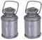Eoslcusmvl 2X Mini Simulé Ferme Métal Lait Peut Pot 1:12 Maison de Poupée Accessoires Miniatures