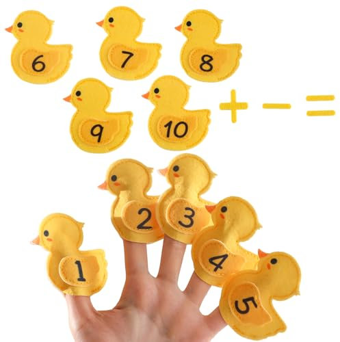 Kinder zum Spielen für die Finger - Farm Animal Playset | Iron Silhouette, Finger von Spielfiguren, Interaktives Spielspielzeug, Hinzufügen von Mathematik und Subtraktionsspielen P