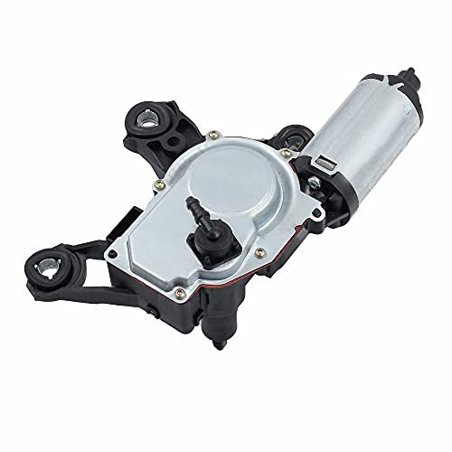 Scheibenwischermotor, Wischermotor Hinterer Windschutzscheibenwischermotor mit Fitnutzung für Audi A3 8P A4 A6 Q5 Q7 8E9955711A 8E9955711E Rückseite