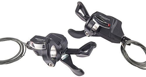 SHIMANO 4524667391937 Miscellanea Mandos Cambio Indic-SL-M6000 Deore +Funda Unisex-Adult, Black, 2/3x10V